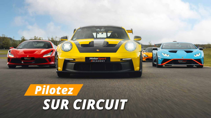 Pilotez sur circuit